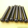 6 ACOUSTIC GUITAR BLACK BRIDGE PINS